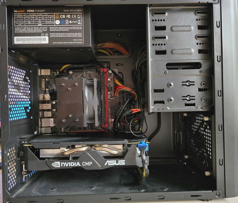 Комп'ютер з Intel Core i5-9600K, RTX 2070, 16Gb DDR4, SSD 480GB