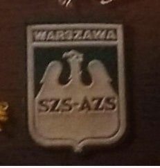 Naszywka SZS-AZS Warszawa