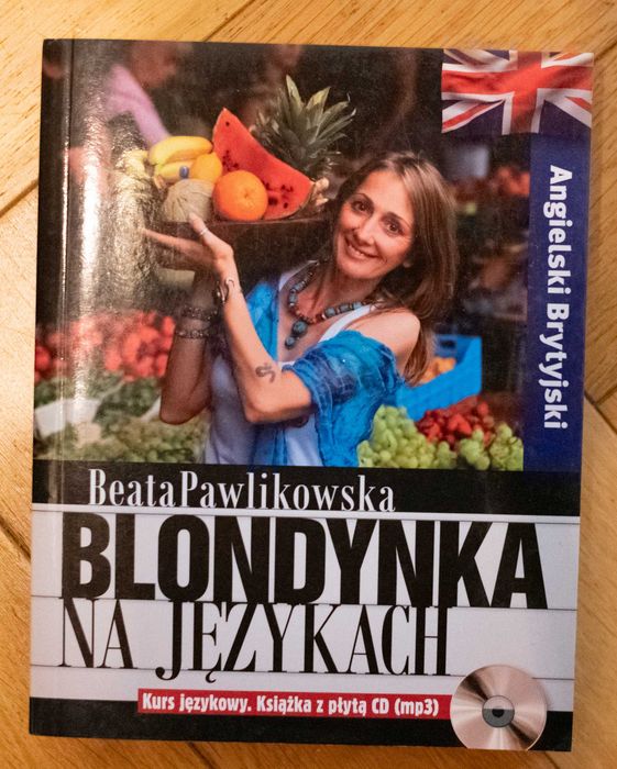 Angielski Brytyjski Beata Pawlikowska Blondynka na Językach Książka CD
