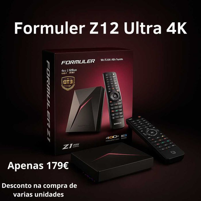 Formuler | Box Novas | Android | Zgemma | Amiko | Stock Real |Garantia