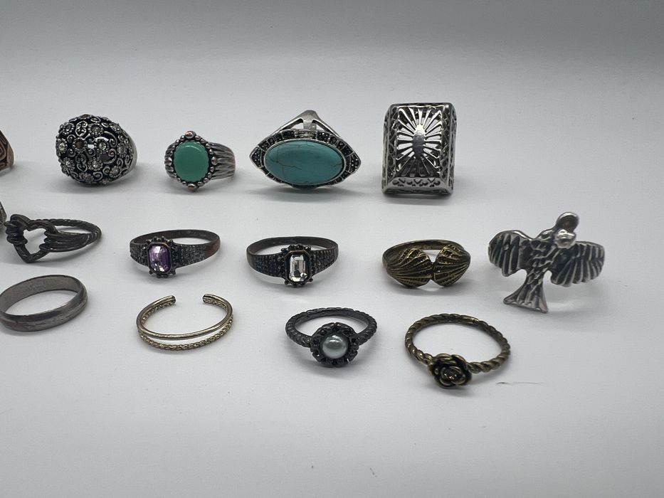 Coleção de Aneis, Colares, Braceletes e Brincos