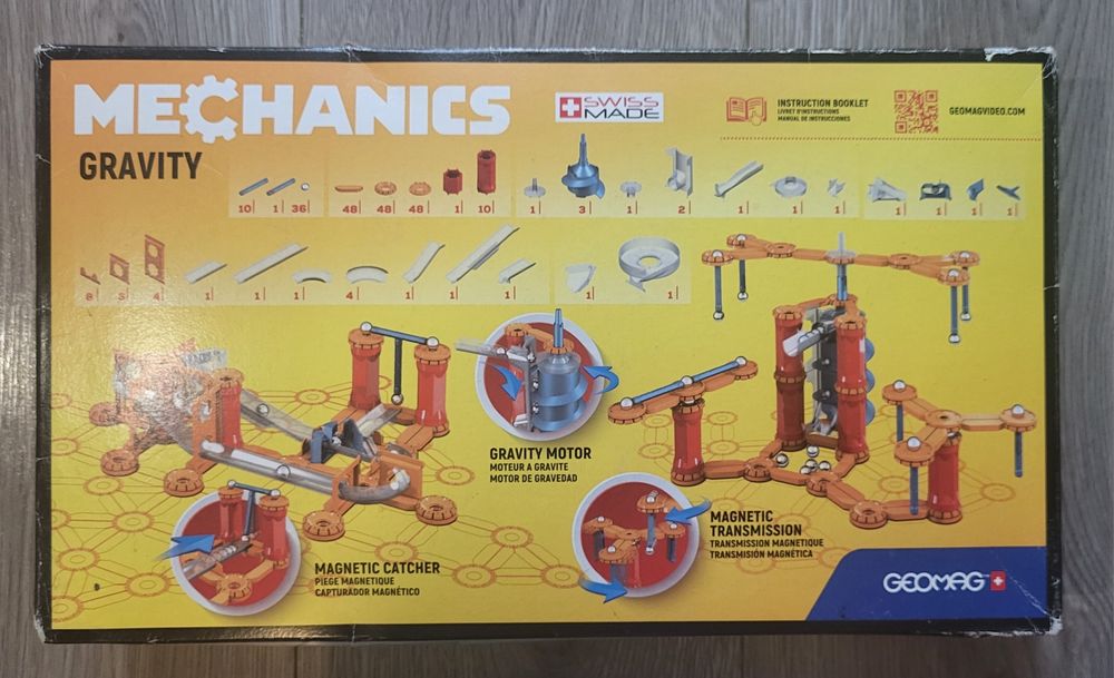 Klocki magnetyczne Mechanics Gravity GEOMAG