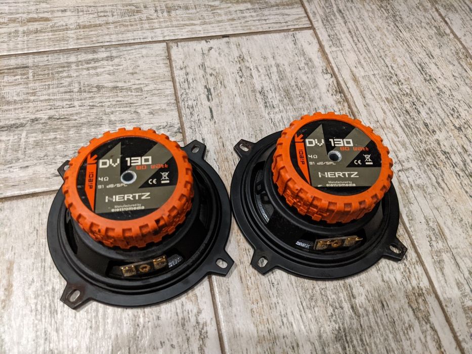 Hertz DV 130, 13-е динамики в авто.
