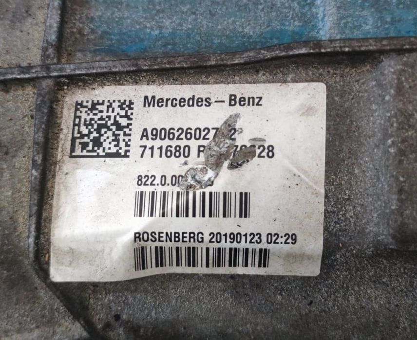 Caixa Velocidades Manual 711680 - MERCEDES-BENZ SPRINTER 3,5-t Caixa