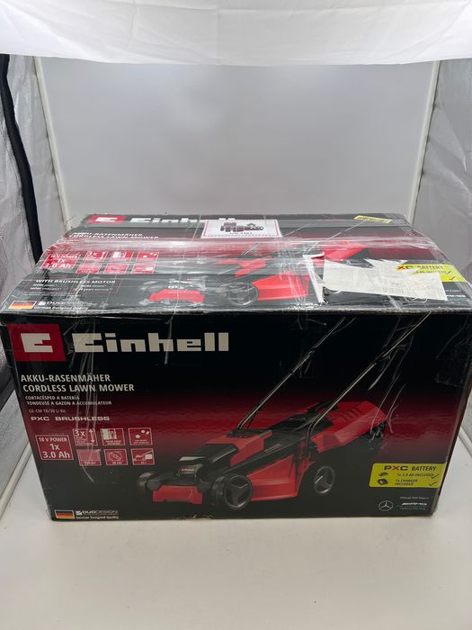 einhell kosiarka akumulatorowa do trawy ge-cm 18/30 li – nowa, nieużywana