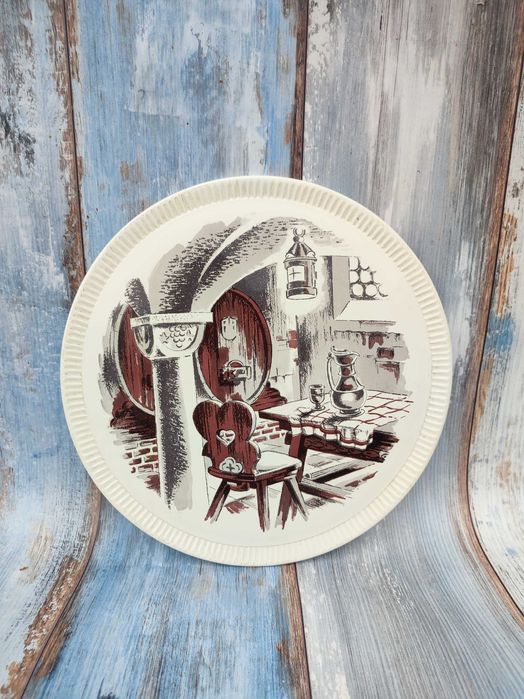 Ceramiczna Patera lata 60/70 sygnowana - vintage - design