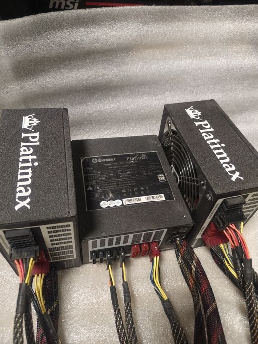 Блок живлення ENERMAX PLATIMAX 750Watt EPM750AWT 80Plus PLATINUM !!