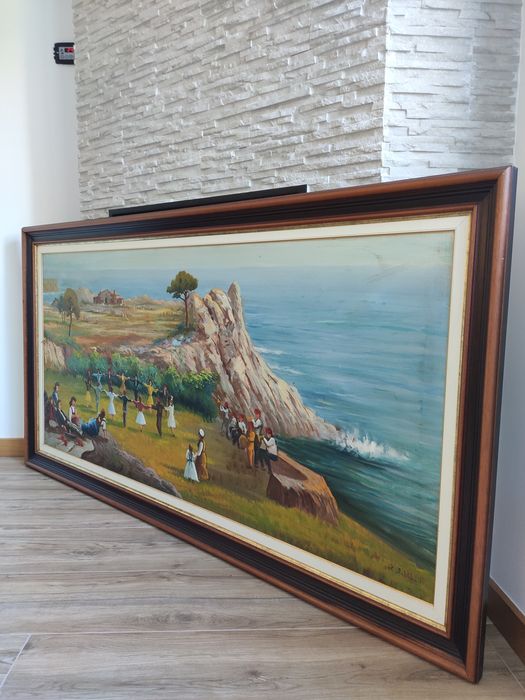 Quadro Pintado á Mão