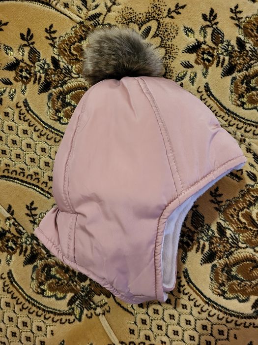 Шапка зимова для дівчинки, 48-50