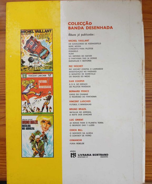 BD Comanche – Hermann - Os guerreiros do desespero / Furia rebelde