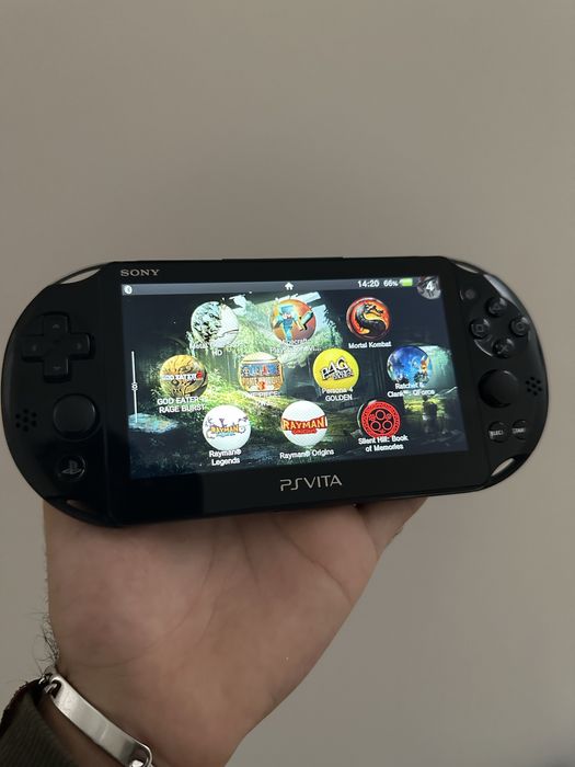 PS Vita Slim (128Gb, 500+ Jogos, GTA, Uncharted, Bully, etc)