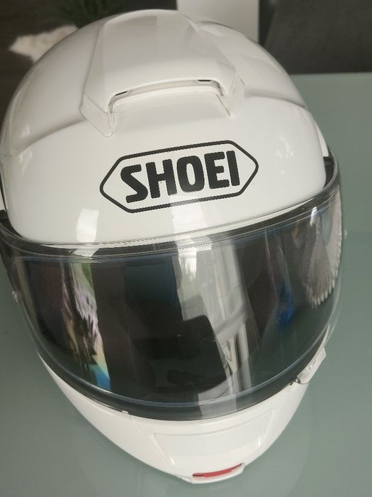 Kask motocyklowy  szczękowy SHOEI z interkomem