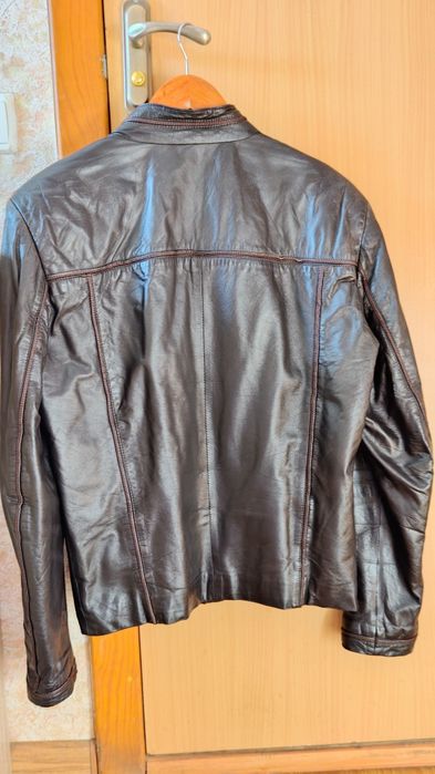 Шкіряна натуральна куртка