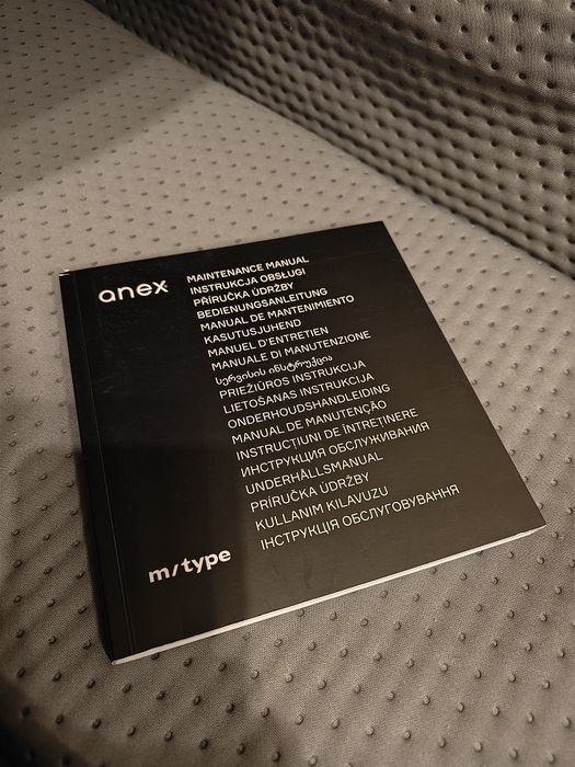 Wózek Anex m/type 2w1 – gondola + spacerówka