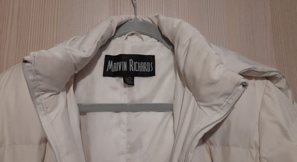 Płaszcz Damski MARVIN RICHARDS Pikowany Kaczy Puch Super OKAZJA !