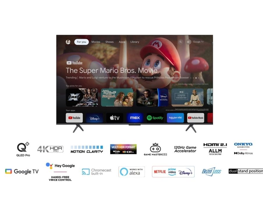 TV TCL 75C655 (QLED - 75'' - 189 cm - 4K Ultra HD - Smart TV)