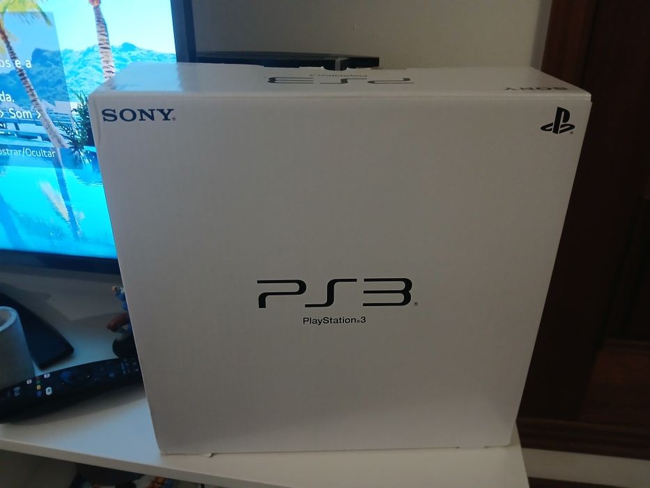 Playstation 3 Super Slim Branca NOVA