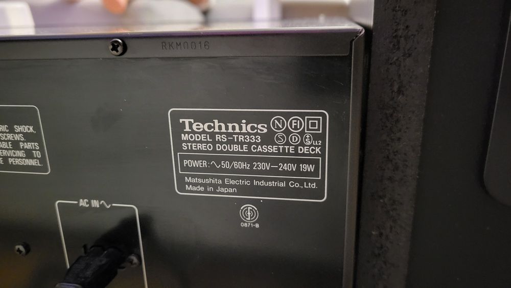 Segmentowa wieża audio Technics