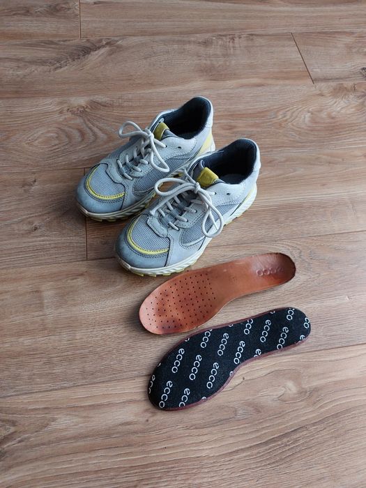 Buty dziecięce ecco r.34 skórzane, trekingowe,oddychajace