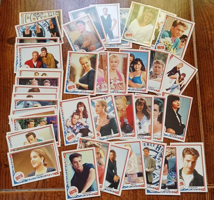 Lote de 49 Calendários de Bolso Panini Beverly Hills, 90210 – 1993