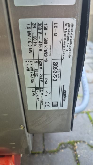 Zmywarka podblatowa winterhalter UC M