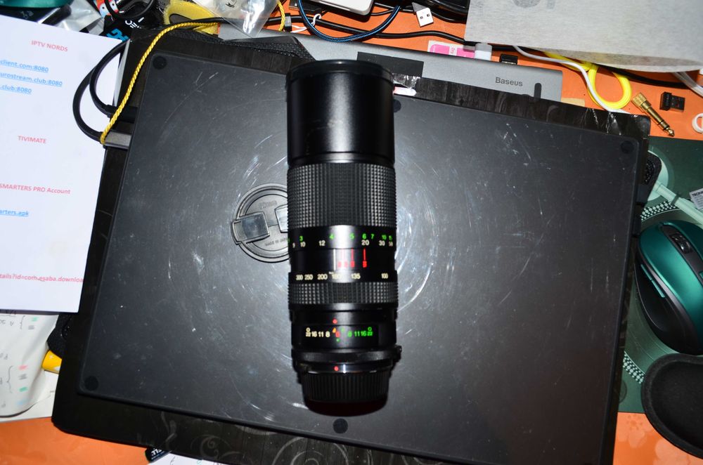 Máquina fotográfica analógica