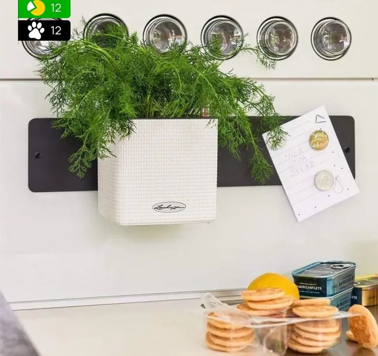 Lechuza вазони з автополивом тріо в різних кольорах 14 розмір