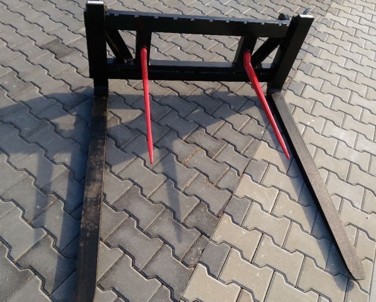 Widły do palet Paleciak 2 tony do Tura ładowacza czołowego widły 120cm