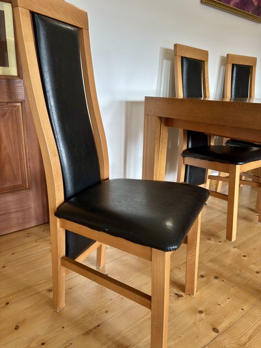 Stół 150-395cm dł + krzesła gratis