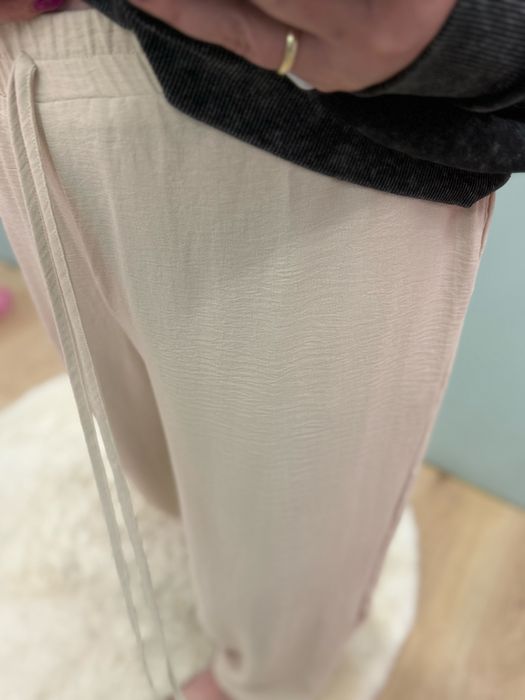 Spodnie wiosna lato wiązane wysoki stan XXL