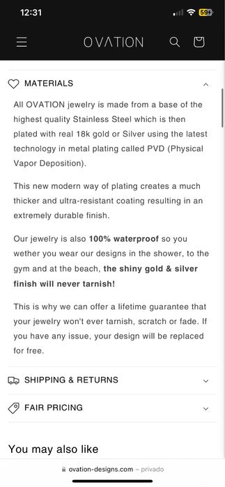 Corrente Ouro 18k NOVA