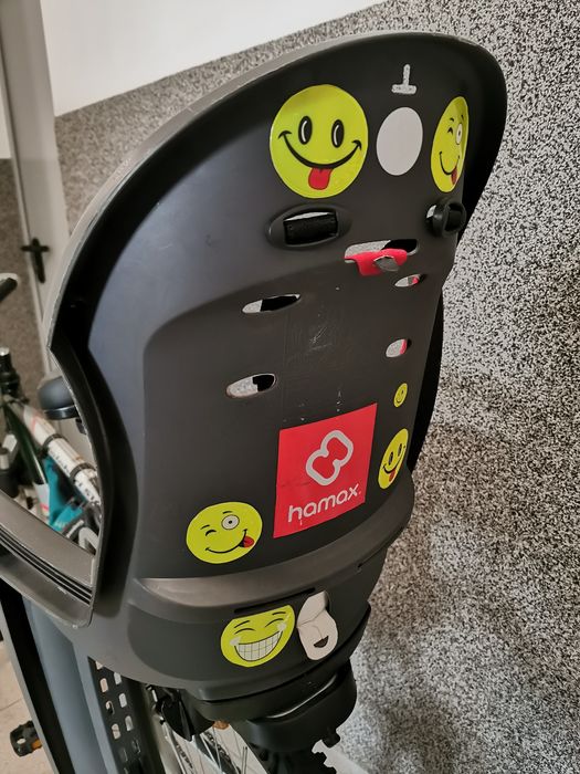 Fotelik rowerowy Hamax Smiley do negocjacji