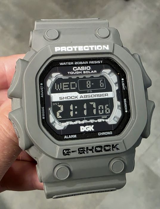 Casio G-shock GX-56BB DGK mod! Szary!