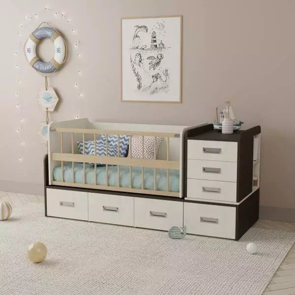 Детская кровать в хорошем состоянии