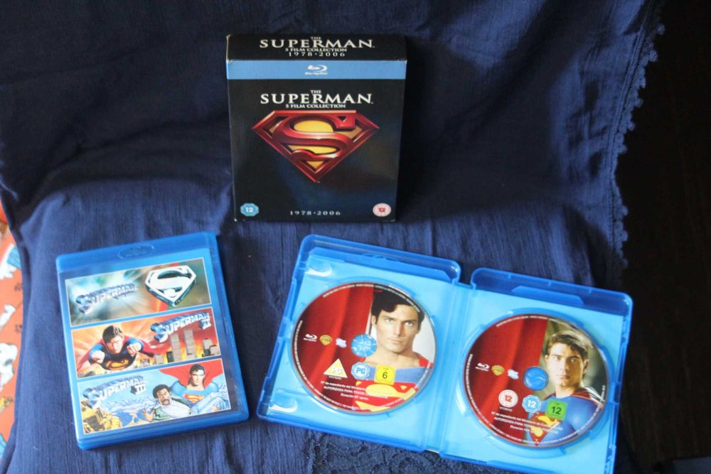 Superman e Batman Blu-Ray Pack! Como novos!