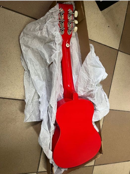 Gitara dla dzieci New Classic Toys czerwona