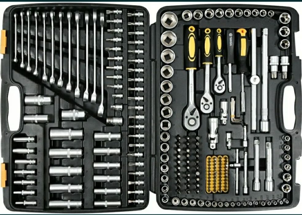 Набор Ключей Vorel XXL 58700 216 Набір інструменту YATO 1/2 Польща