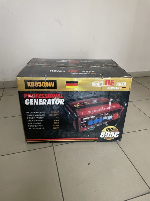 Бензиновий генератор Kraft Dekker KD8500W