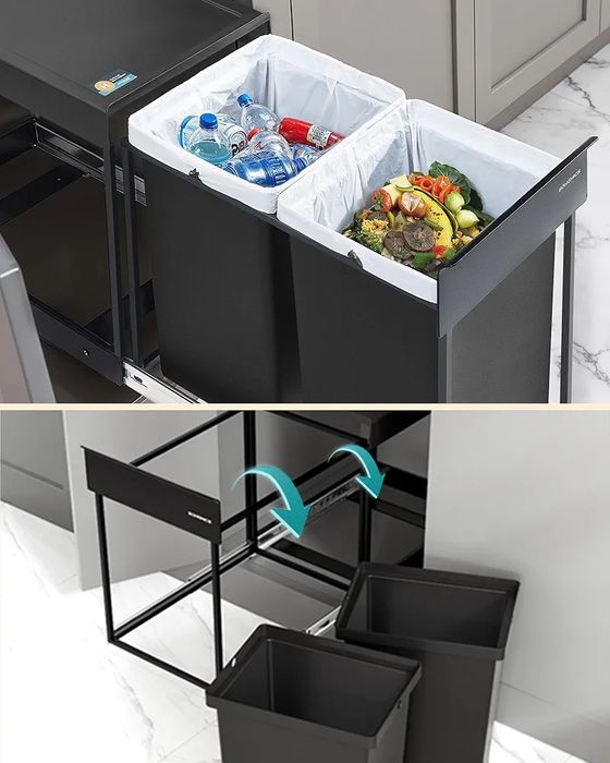 SONGMICS Kosz na odpady kuchenne