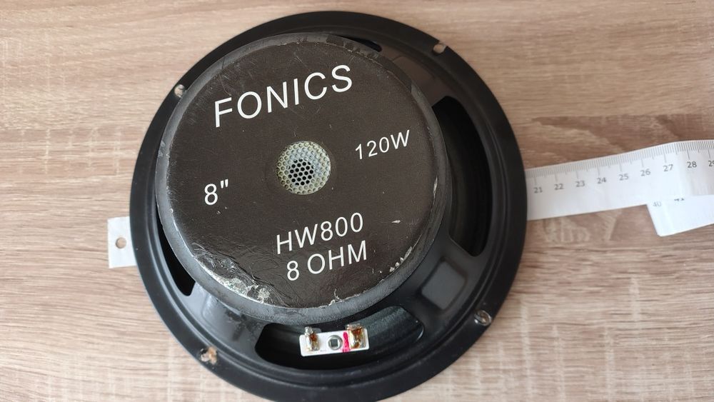 Głośnik 8" 120 W 8 Ohm Fonics HW800