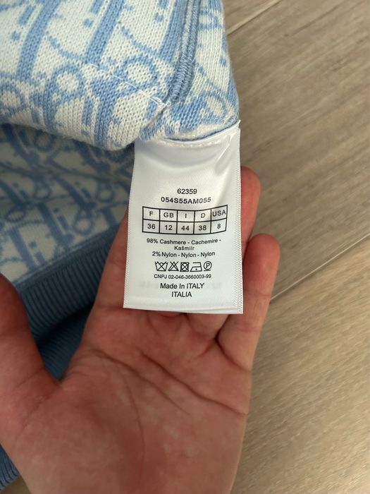 Bluza dior niebieska