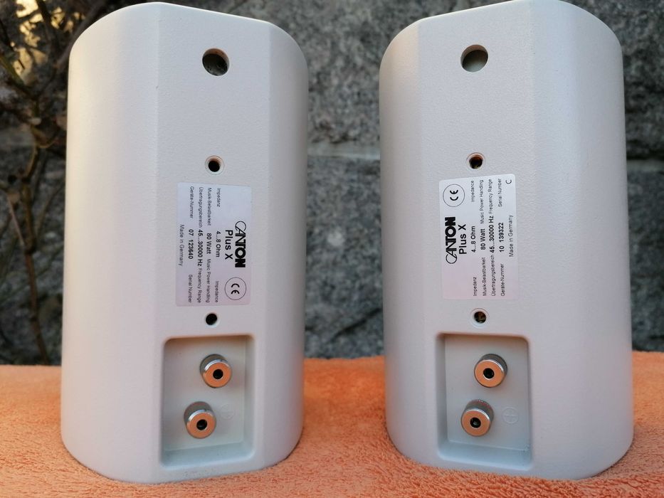 CANTON PLUS X Monitory Głośniki Kolumny Stereo Kino Domowe 6 szt