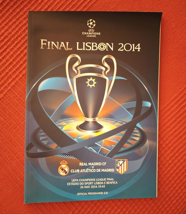 Programa Oficial Final Champions 2014 - Real Madrid/Atlético Madrid