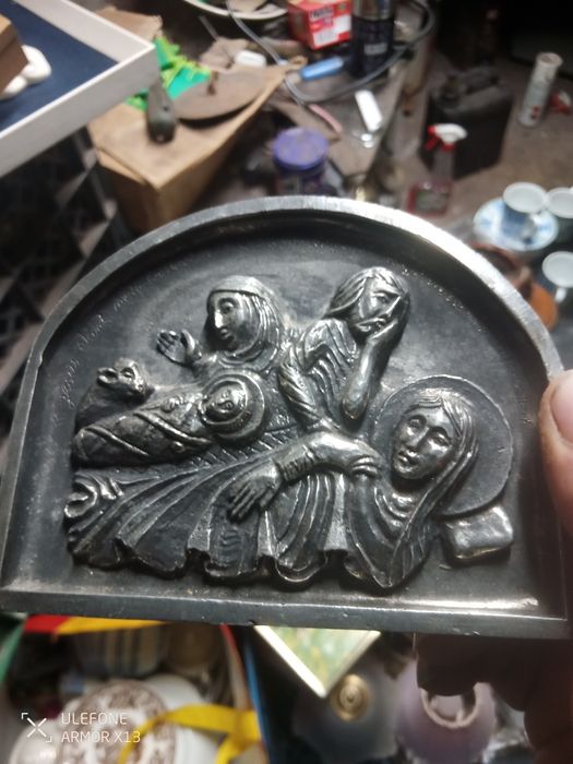 Presépio em estanho