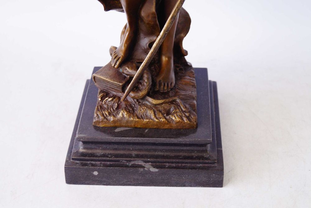 Figura z brązu rzeźba TEMIDA adwokat sąd duża 52 cm