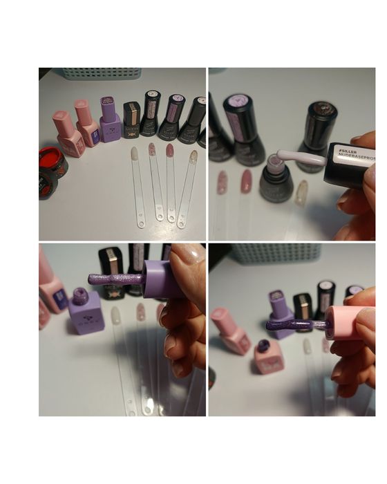 Гель лаки лотами, матеріали для нарощування