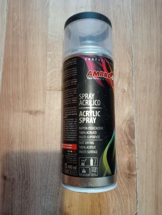 Uniwersalny lakier akrylowy-1szt.kolor czarny.p