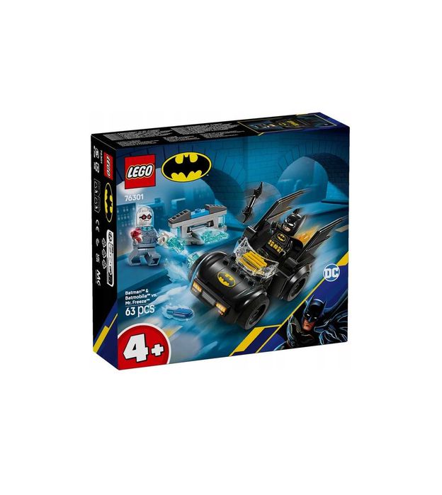 Lego DC 76301 Batman i Batmobile VS Freeze Zestaw Klocków 4+ *NOWE*