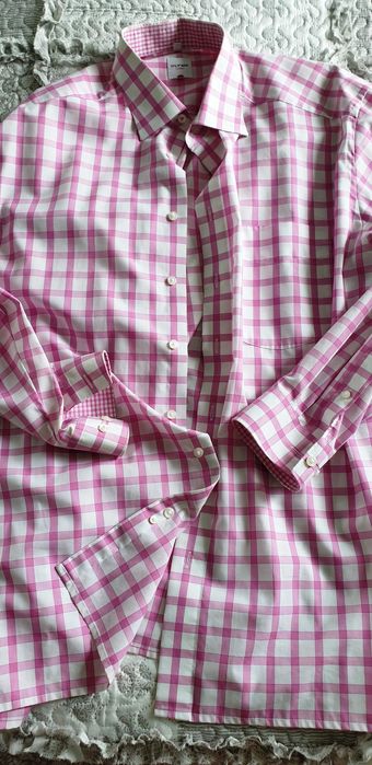 OLYMP Luxor. Super. XL/XXL. Kołnierzyk 45.