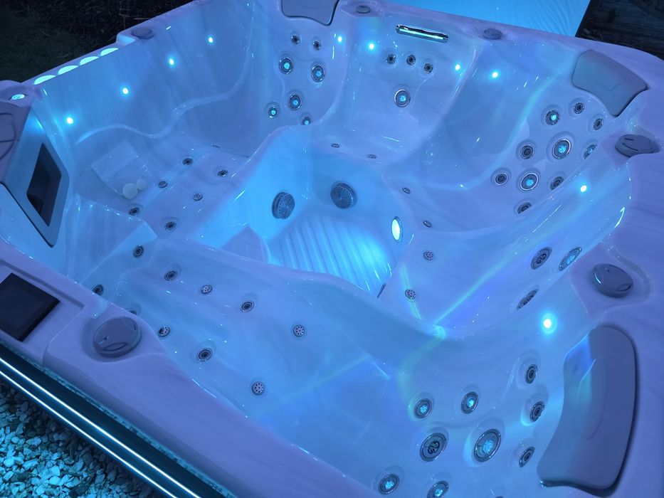 Jacuzzi Ogrodowe SPA 5 Osób | 63 Dysze | Bluetooth | LED | Raty 0%